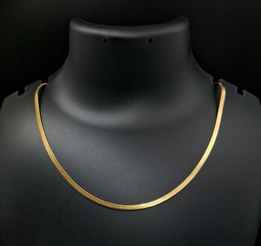 Premium Gold Plated Snake Chain for Men